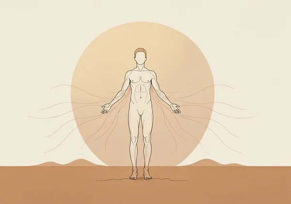 Figure releasing tension through somatic experiencing