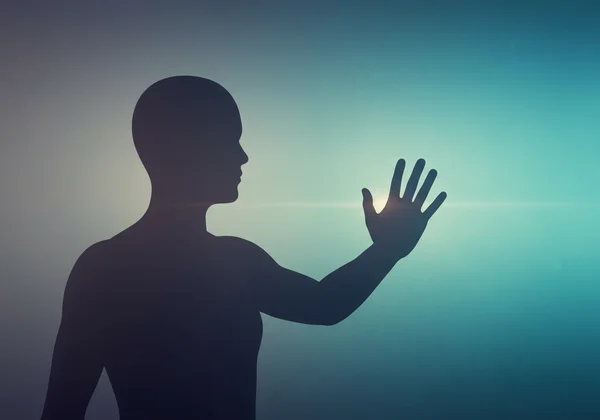 Person emerging from a shell, finding voice, setting boundaries