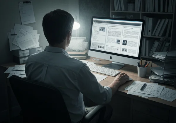 Person overwhelmed by tasks,symbolizing procrastination