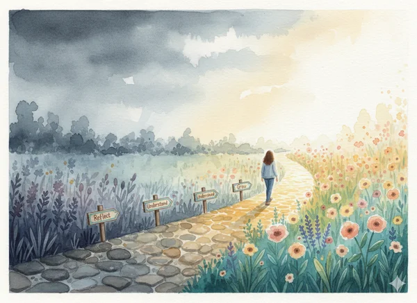 Healing journey from childhood complex